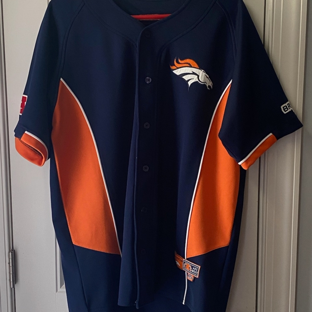 Denver Broncos Baseball Jersey
